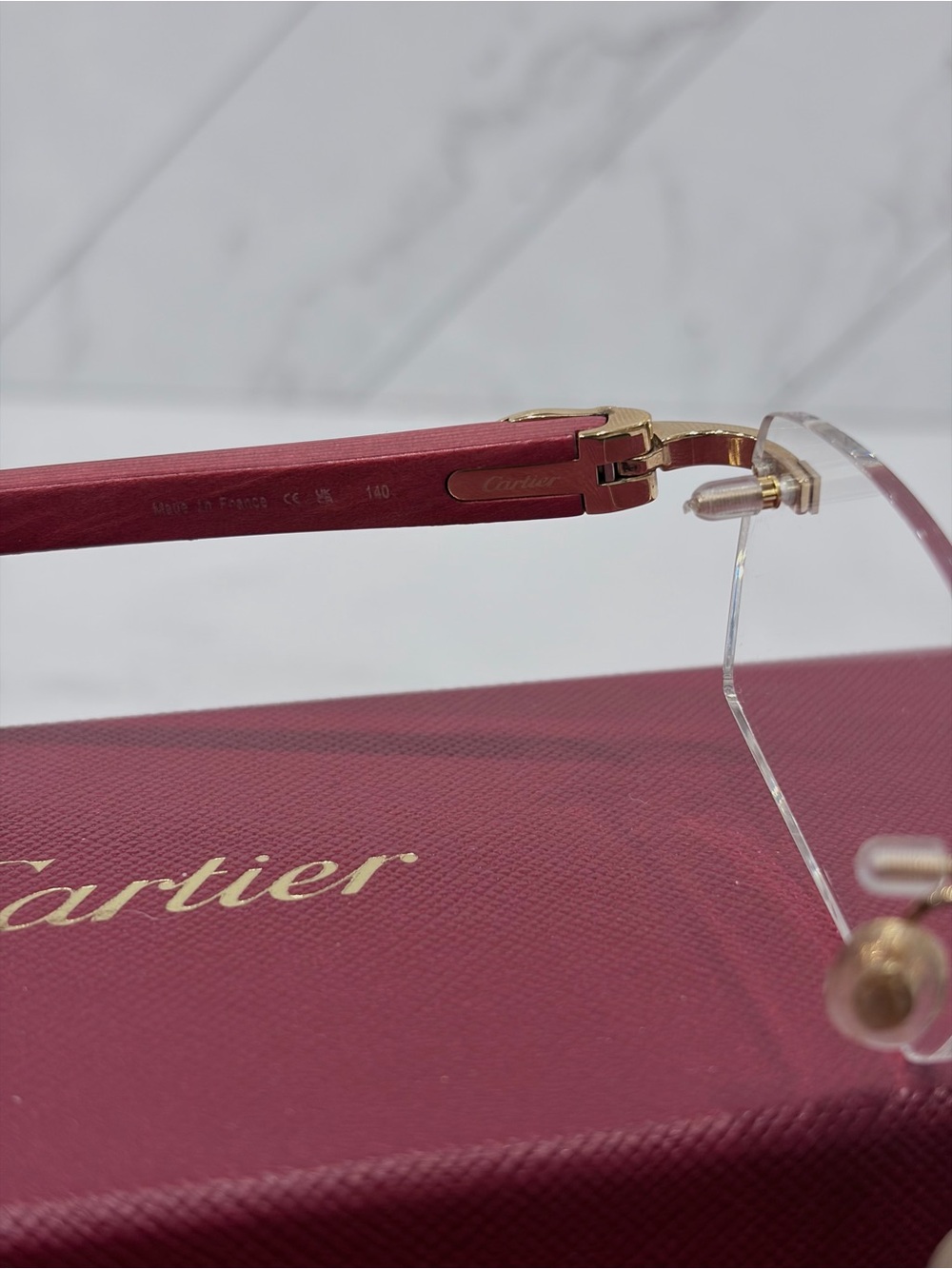 Cartier SUNGLASSES WITH ELONGATED C
DE CARTIER MOTIF - Picture 3 of 5